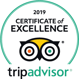 Tripadvisor 2019 Certificate of Excellence